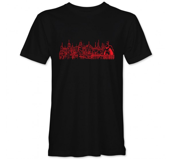 Batman Beyond Neo Gotham Skyline Batman Beyond Neo Gotham Skyline